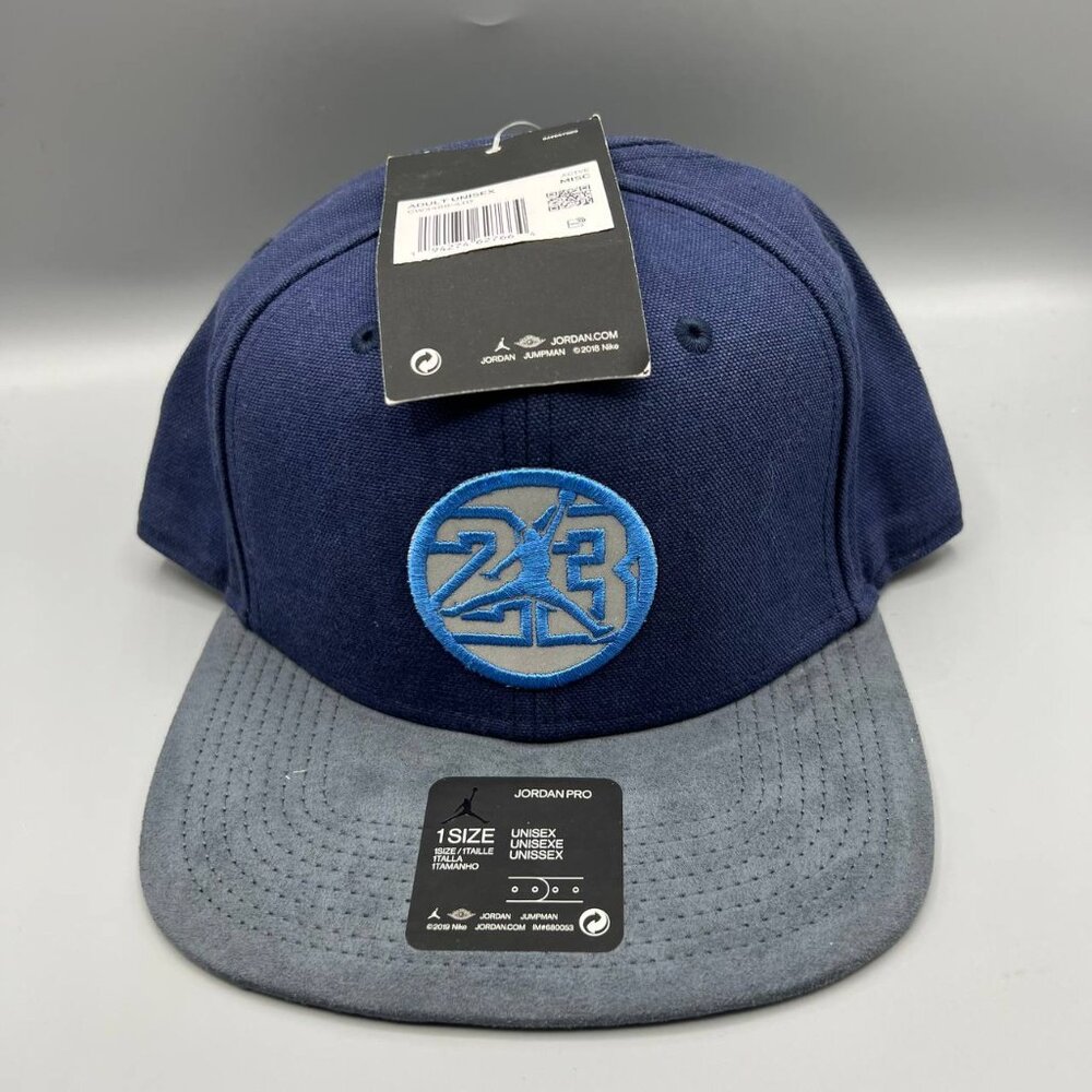 Air Jordan 23 Hat Men Blue Jumpman Snap Back‎ Cap New
